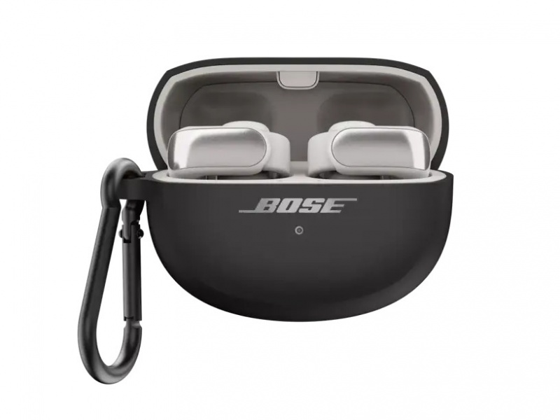 Bose Ultra Open Earbuds Wireless Charging Case Cover Black | 05278KVDJ